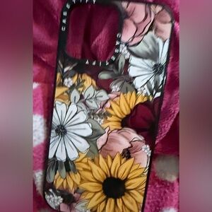 Floral Phone Case with Sunflower Design